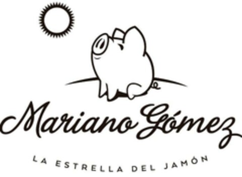 MARIANO GÓMEZ LA ESTRELLA DEL JAMÓN Logo (EUIPO, 22.05.2024)