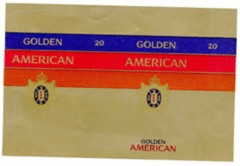 GOLDEN AMERICAN 20 Logo (EUIPO, 01.04.1996)