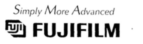 FUJI FUJIFILM Simply More Advanced Logo (EUIPO, 04/25/1996)