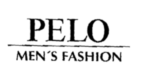 PELO MEN'S FASHION Logo (EUIPO, 27.09.1996)