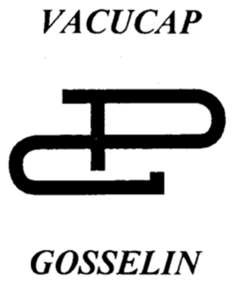 VACUCAP GOSSELIN Logo (EUIPO, 25.06.1998)