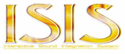 ISIS Interactive Sound Integration System Logo (EUIPO, 12.01.1999)