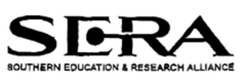 SERA SOUTHERN EDUCATION & RESEARCH ALLIANCE Logo (EUIPO, 08/31/2000)