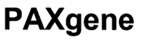 PAXgene Logo (EUIPO, 10.11.2000)