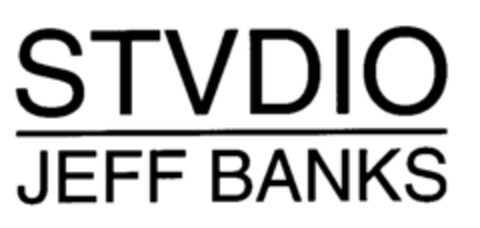 STVDIO JEFF BANKS Logo (EUIPO, 06/06/2001)