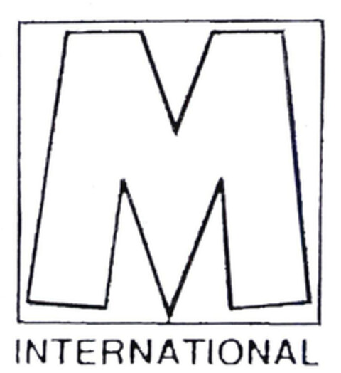 M INTERNATIONAL Logo (EUIPO, 04/05/2005)