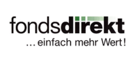 fondsdirekt...einfach mehr Wert! Logo (EUIPO, 05.09.2007)