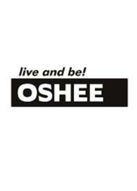 live and be! OSHEE Logo (EUIPO, 03/03/2008)