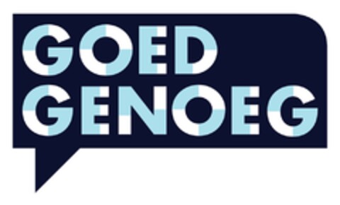 GOEDGENOEG Logo (EUIPO, 22.09.2010)