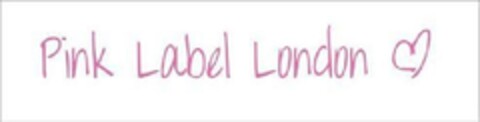 Pink Label London Logo (EUIPO, 12/02/2010)