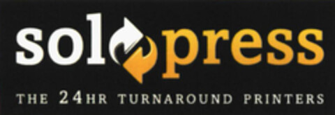 sol press THE 24HR TURNAROUND PRINTERS Logo (EUIPO, 28.02.2011)