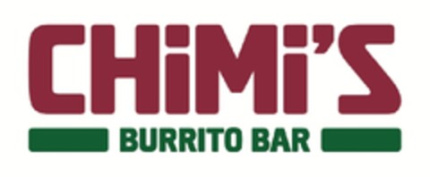 Chimi's Burrito Bar Logo (EUIPO, 28.09.2012)