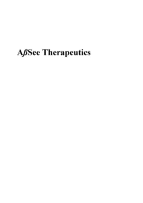 AßSee Therapeutics Logo (EUIPO, 17.06.2013)
