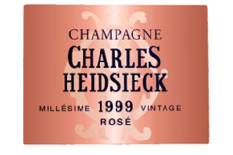 CHAMPAGNE CHARLES HEIDSIECK MILLÉSIME 1999 VINTAGE ROSÉ Logo (EUIPO, 02.08.2013)