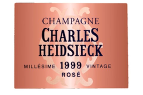 CHAMPAGNE CHARLES HEIDSIECK MILLÉSIME 1999 VINTAGE ROSÉ Logo (EUIPO, 08/02/2013)