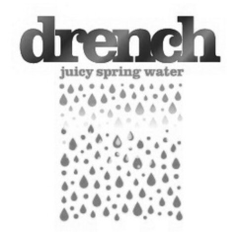 drench juicy spring water Logo (EUIPO, 16.06.2014)