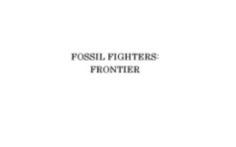 FOSSIL FIGHTERS: FRONTIER Logo (EUIPO, 27.08.2014)