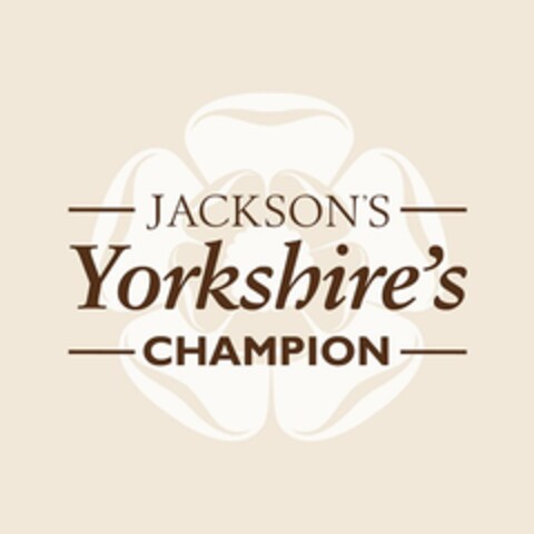 JACKSON'S YORKSHIRE'S CHAMPION Logo (EUIPO, 01.12.2014)