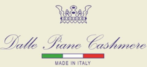 dalle piane cashmere made in italy Logo (EUIPO, 20.01.2016)