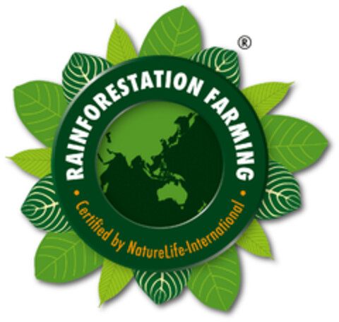 Rainforestation Farming Certified by NatureLife-International Logo (EUIPO, 12.01.2017)