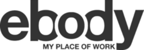 ebody MY PLACE OF WORK Logo (EUIPO, 03/01/2017)