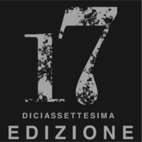 17 DICIASSETTESIMA EDIZIONE Logo (EUIPO, 10/05/2017)