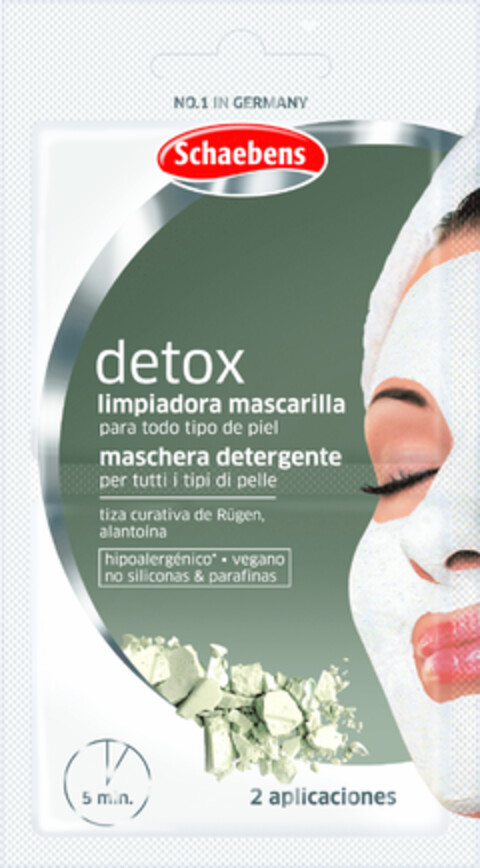 Schaebens detox limpiadora mascarilla Logo (EUIPO, 23.11.2017)