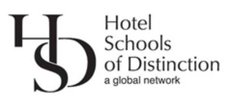 HSD Hotel Schools of Distinction a global network Logo (EUIPO, 09.03.2018)