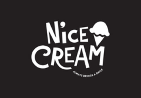 N'ICE CREAM ALWAYS BRINGS A SMILE Logo (EUIPO, 31.03.2021)