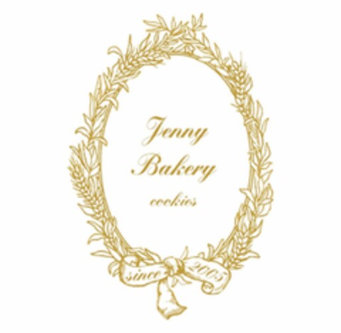 Jenny Bakery cookies since 2005 Logo (EUIPO, 23.12.2021)