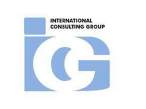 ICG INTERNATIONAL CONSULTING GROUP Logo (EUIPO, 25.03.2022)