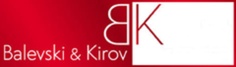 Balevski & Kirov BK Logo (EUIPO, 11.04.2022)