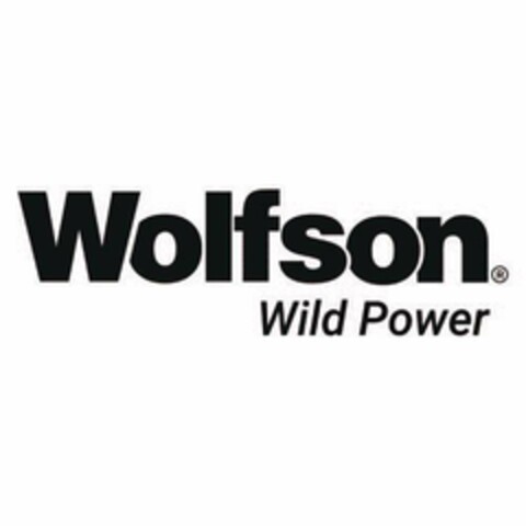 WOLFSON WILD POWER Logo (EUIPO, 27.05.2022)