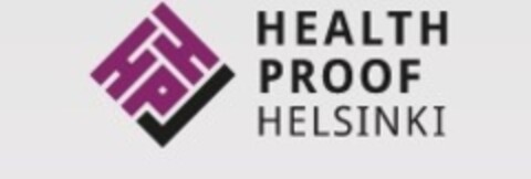 HPH HEALTH PROOF HELSINKI Logo (EUIPO, 22.09.2022)