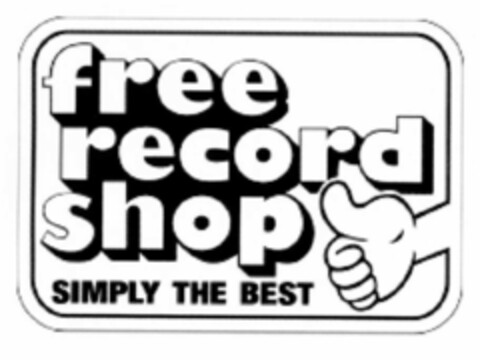 free record shop SIMPLY THE BEST Logo (EUIPO, 07.06.2002)