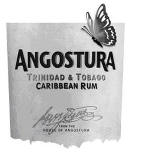 ANGOSTURA TRINIDAD & TOBAGO CARIBBEAN RUM FROM THE HOUSE OF ANGOSTURA Logo (EUIPO, 02.04.2008)