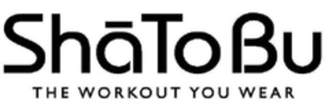 ShaToBu THE WORK OUT YOU WEAR Logo (EUIPO, 23.10.2009)