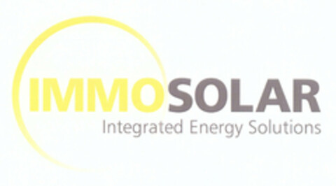 IMMOSOLAR Integrated Energy Solutions Logo (EUIPO, 05.12.2012)
