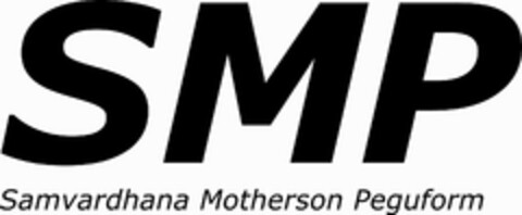 SMP Samvardhana Motherson Peguform Logo (EUIPO, 25.06.2014)