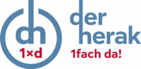 1 x d Der Herak 1fach da! Logo (EUIPO, 05.06.2019)