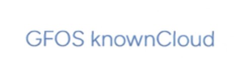 GFOS knownCloud Logo (EUIPO, 29.01.2025)