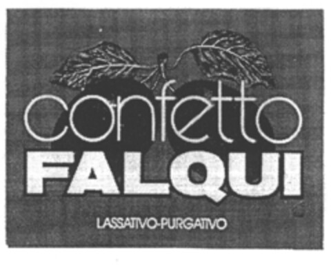 confetto FALQUI LASSATIVO-PURGATIVO Logo (EUIPO, 06/06/1996)
