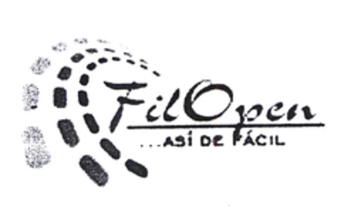 FilOpen ASI DE FÁCIL Logo (EUIPO, 12/18/2003)