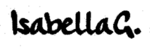 IsabellaG. Logo (EUIPO, 04/29/2004)