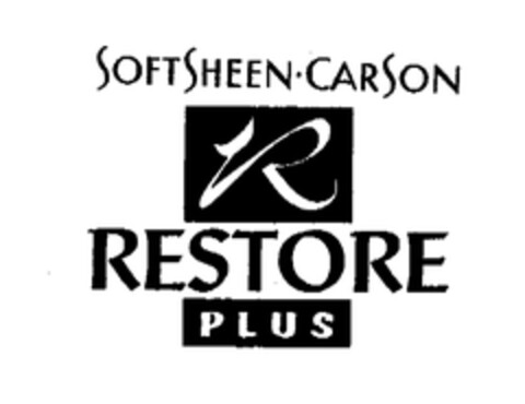 SOFTSHEEN·CARSON R RESTORE PLUS Logo (EUIPO, 28.05.2004)