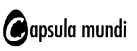 CAPSULA MUNDI Logo (EUIPO, 22.10.2004)