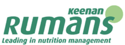 keenan RUMANS Leading in nutrition management Logo (EUIPO, 11.11.2004)