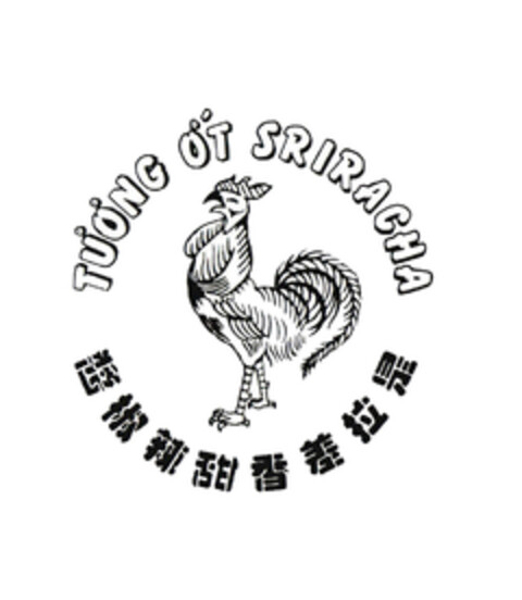 TUONG OT SRIRACHA Logo (EUIPO, 11.07.2005)