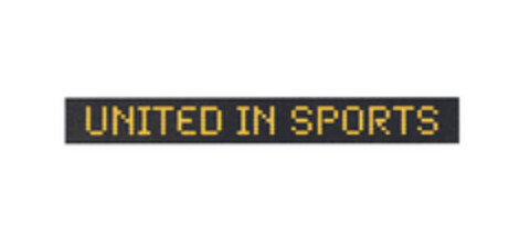 UNITED IN SPORTS Logo (EUIPO, 19.04.2006)