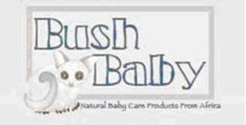 Bush Baby Natural Baby Care Products From Africa Logo (EUIPO, 14.05.2008)